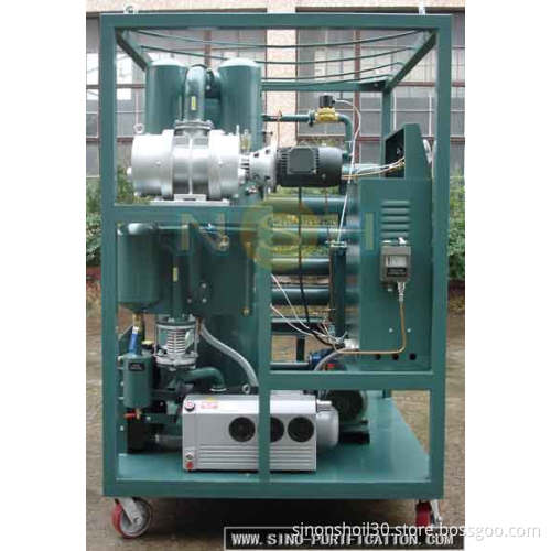 Double-Stage Vacuum Transformer Oil Purifier